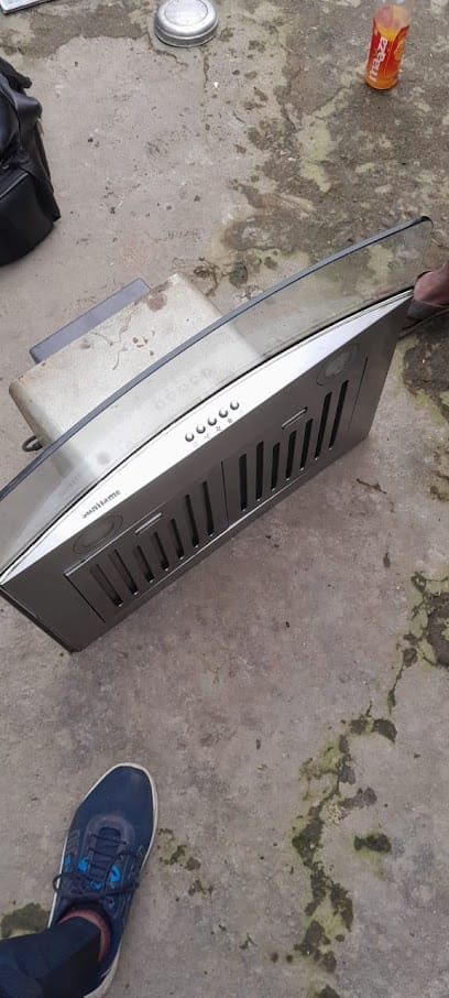 Ac fridge washing machine repairing centre business photograph