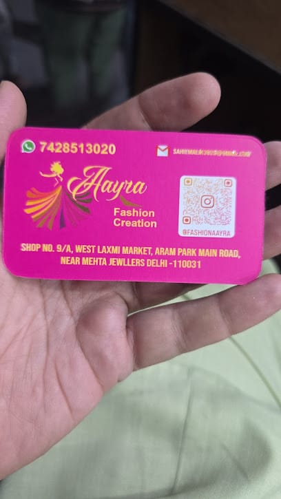 Aayra Fashion business photograph