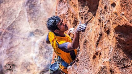 Rock Climbing Badami business photograph