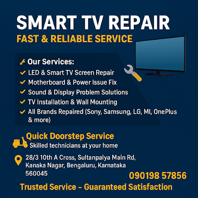 Smart TV repair business photograph