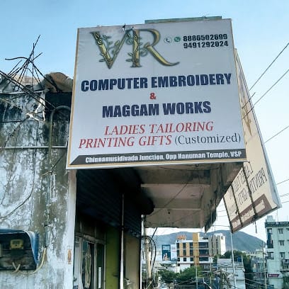 VR computer embroidery & maggam works and tailoring business photograph