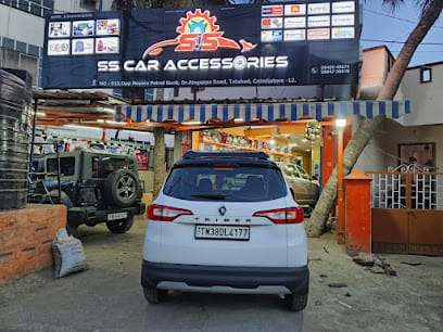 SS Car Accessories –Best Car Seat Cover Shop Dealer|Car Andriod Music System|Sun film|Horn|Headlamp in Coimbatore. business photograph