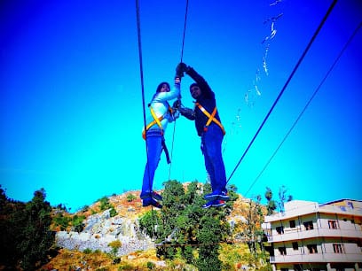 Adventure in Mussoorie with Paragliding business photograph