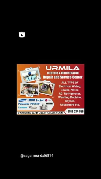 Urmila Electrical and Refrigerator repair business photograph