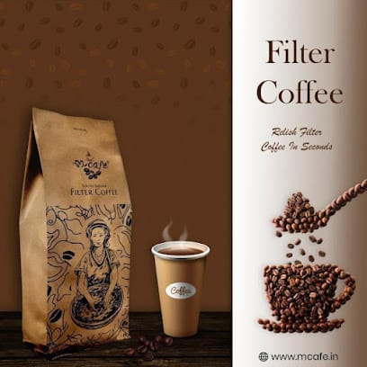 M cafe coffee Bean business photograph