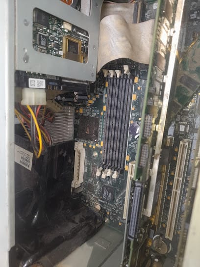 Bilal scrap shop business photograph