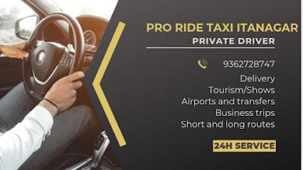 PRO RIDE TAXI ITANAGAR business photograph