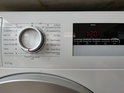 Washing machine repair business photograph