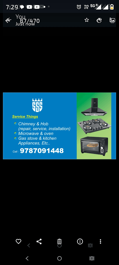 Sri Shivaguru chimney Hob & Oven Service business photograph