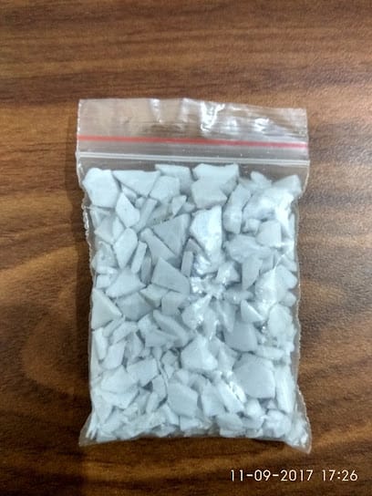 Plastic scrap grinding business photograph