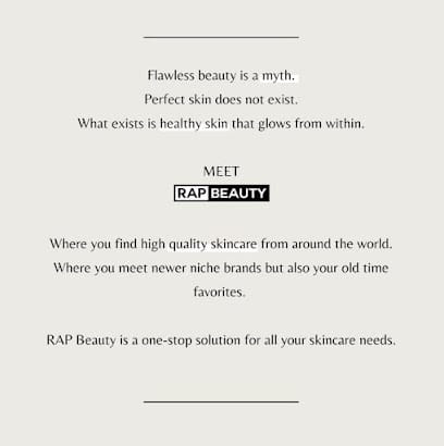 RAP Beauty - Online Luxury Skin Care and Beauty Products Store business photograph