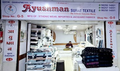 Ayushman Surat Textile business photograph