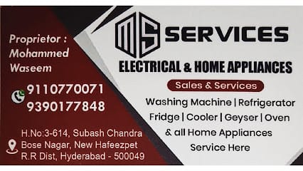 MS Air Cooler & Washing Machine Repair service business photograph