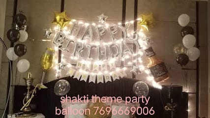 Shakti Flower and balloon theme decoration Ludhiana business photograph