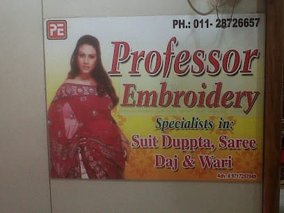 Professor Embroidery business photograph