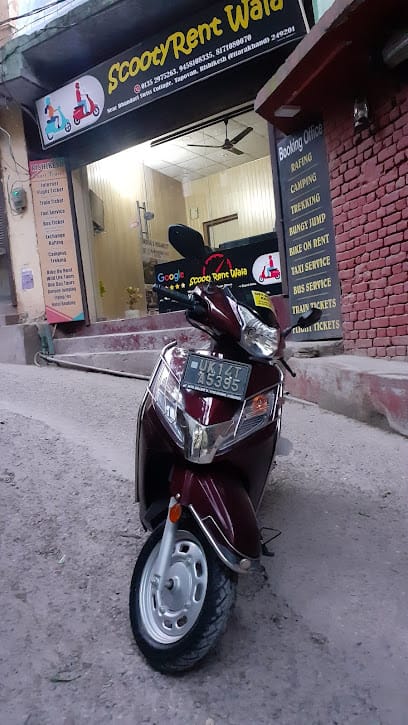 Scooty Rent Wala Rishikesh business photograph