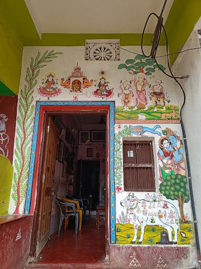 Pattachitra Artist Chandan business photograph