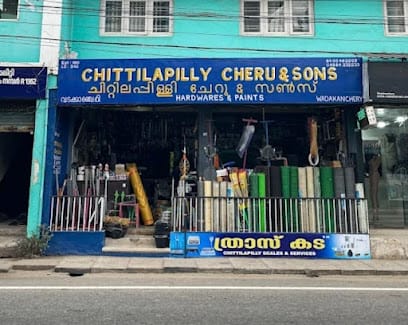 Chittilappilly cheru and sons hardwares , paints and weighing scale business photograph