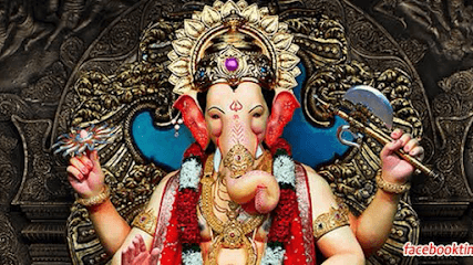 MY Fest - Ganpati Idol and Makhar business photograph