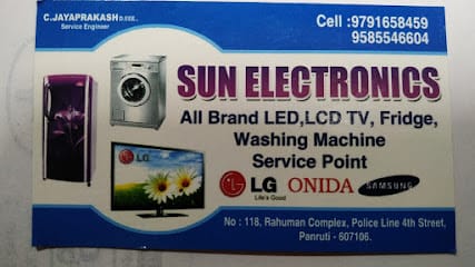 SUN ELECTRONICS... LED. LCD TV &4K TV SERVICE CENTRE .ALL BRAND. business photograph