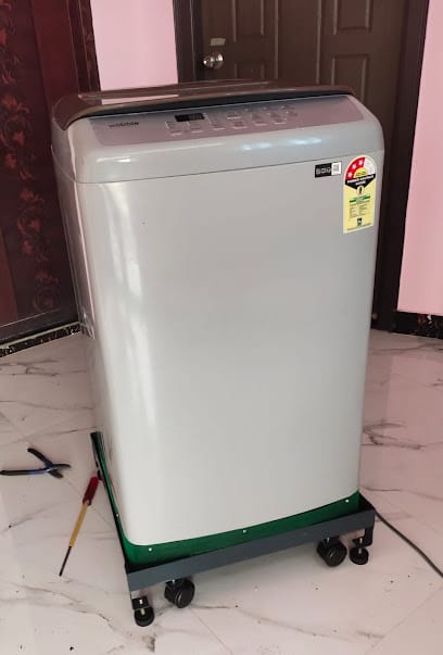 AC washing machine Refrigerator service center business photograph