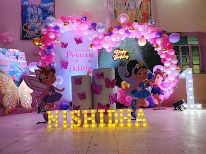 Shir thakur ji decorations & events | balloon decoration| flowers decoration |event planner business photograph