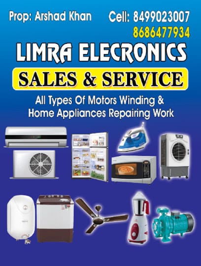 LIMRA ELECTRONICS.ALL HOME APPLIANCES REPAIR. Refrigerator ,washing machine, microwave,ect.Repair,sales, purchase. business photograph