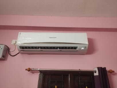 Snow Air cool service, business photograph