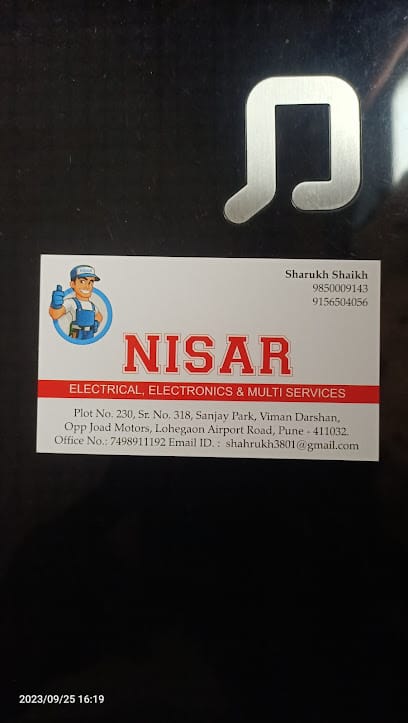 NISAR electrical electronics repair & multi services business photograph