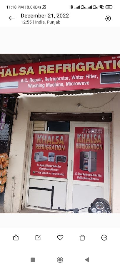 Khalsa Refrigeration business photograph
