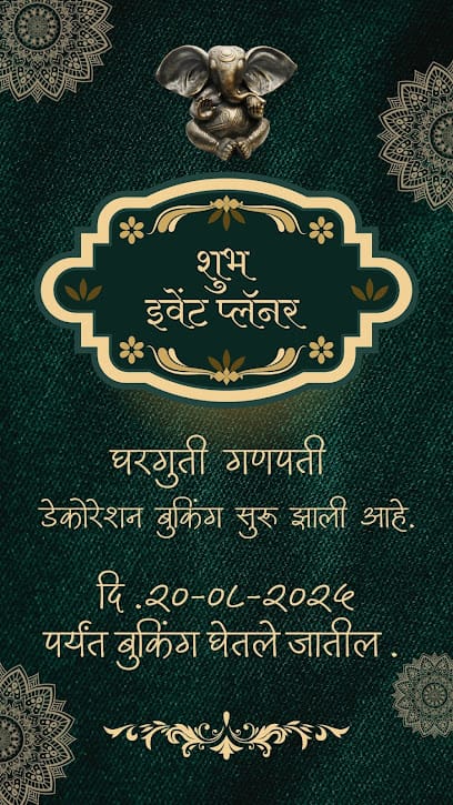 Shubh event planner business photograph