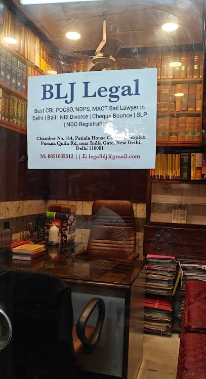 BLJ Legal: Best CBI, POCSO, NDPS, MACT Bail Lawyer in Delhi | Bail | NRI Divorce | Cheque Bounce | SLP | NGO Registration business photograph