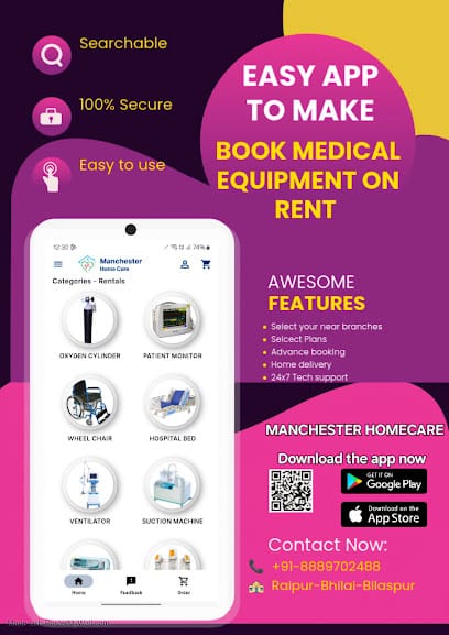 Manchester Home Care Services-Best Nurse caretaker | CPAP-BIPAP/Bed/Oxygen Cylinder/Concentrator/ | ICU setup on Rent / Buy business photograph