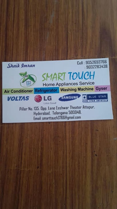 Smart touch home appliances service business photograph
