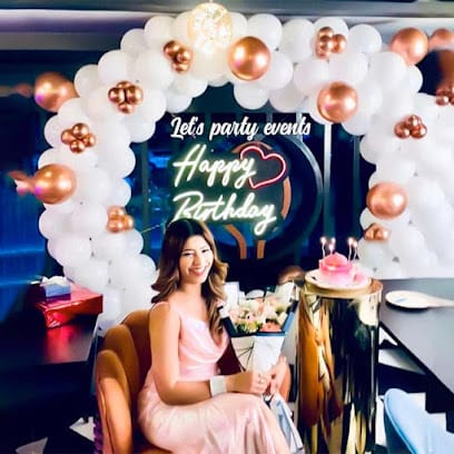 Let’s party events business photograph