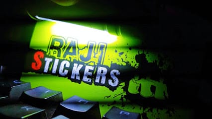 RAJI STICKERS business photograph