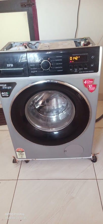 Washing machine service business photograph