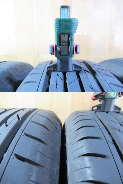 Premium old tyre business photograph