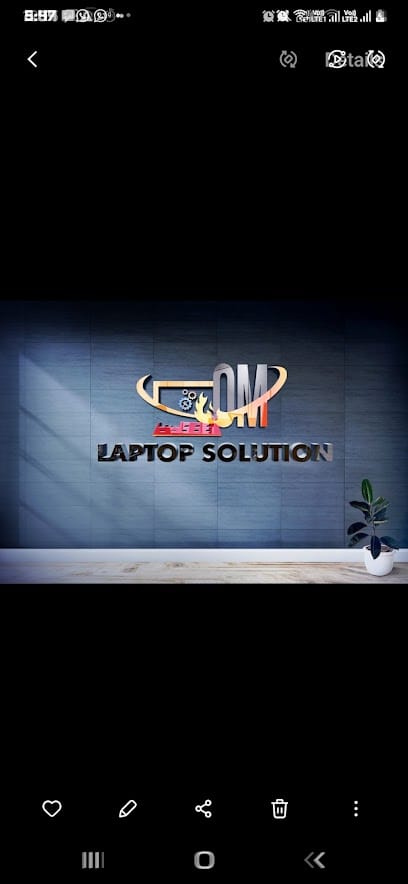 OM LAPTOP SOLUTION business photograph
