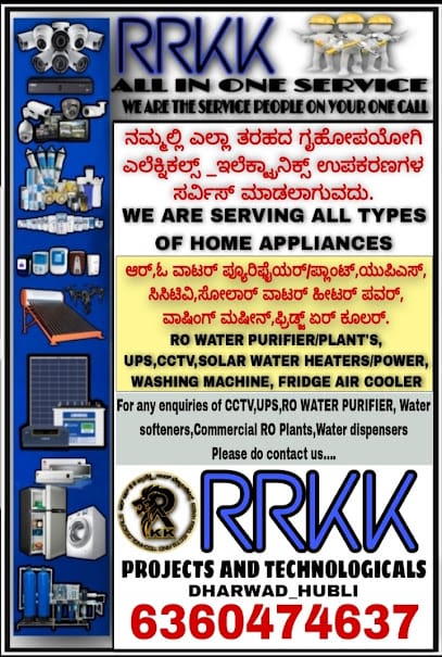 RRKK PORJECT'S AND TECHNOLOGICAL'S (RO WATER PURIFIER,CCTV,UPS,SOLAR WATER HEATER SERVICE AND SALE) business photograph