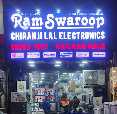 RAM SWAROOP CHIRANJI LAL ELECTRONICS business photograph