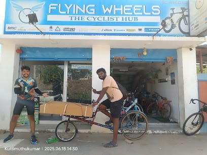 FLYING WHEELS - THE CYCLIST HUB business photograph