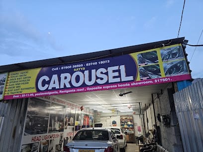 Carrousel car detailing business photograph