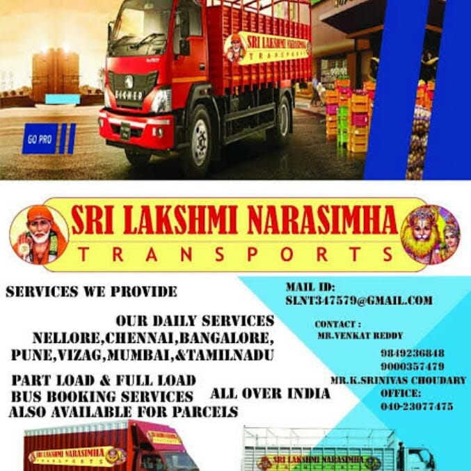 Sri Lakshmi Narasimha Transport business photograph