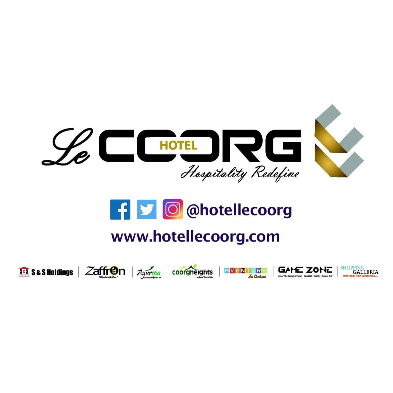 Hotel Le Coorg business photograph