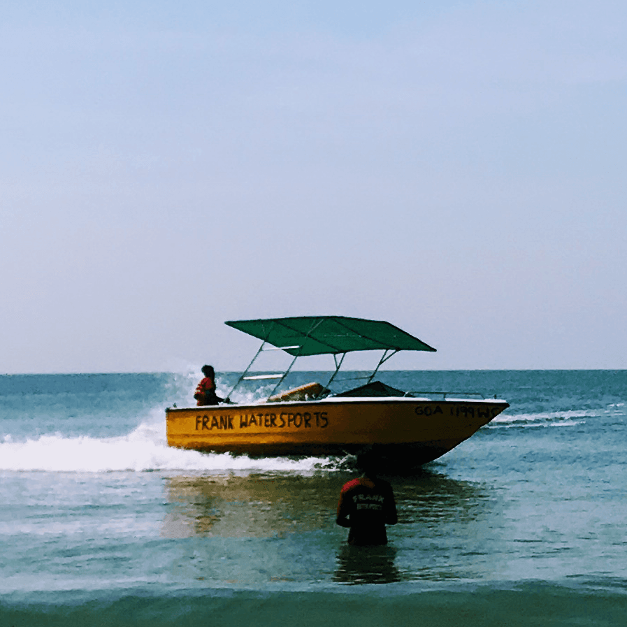 Frank Water sports at Gonsua Betalbatim Beach business photograph
