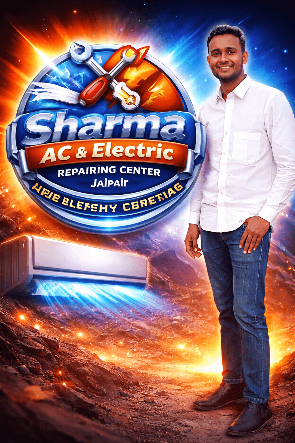 Sharma ac and electric repairing centre business photograph