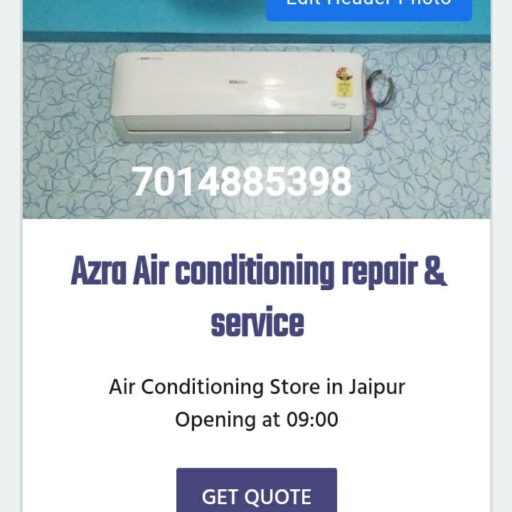Jaipur Air conditioning repair & service business photograph