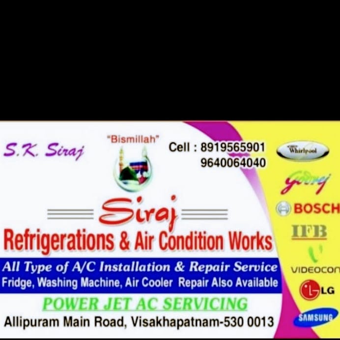 SIRAJ REFRIGERATION & AIR CONDITION WORKS business photograph
