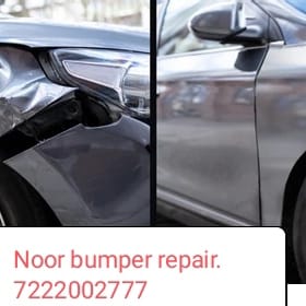 Bumper repair business photograph